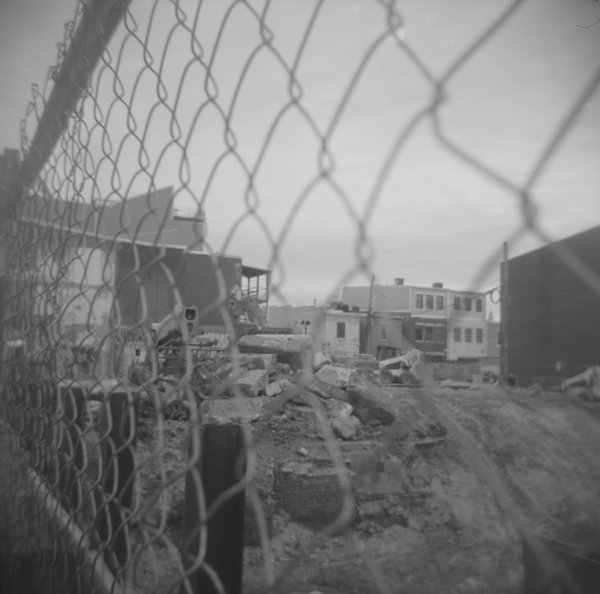 Small photo of Construction near 4th St. NE