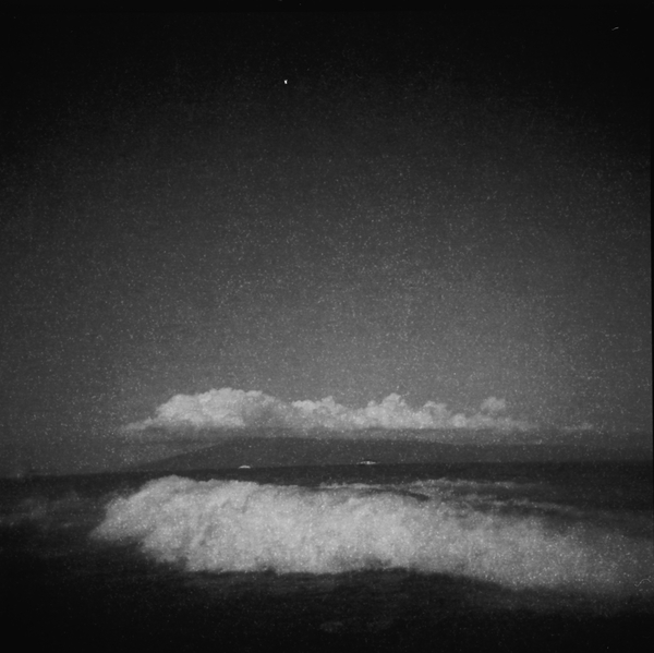 Photo of Crashing Waves in Front of Lānaʻi